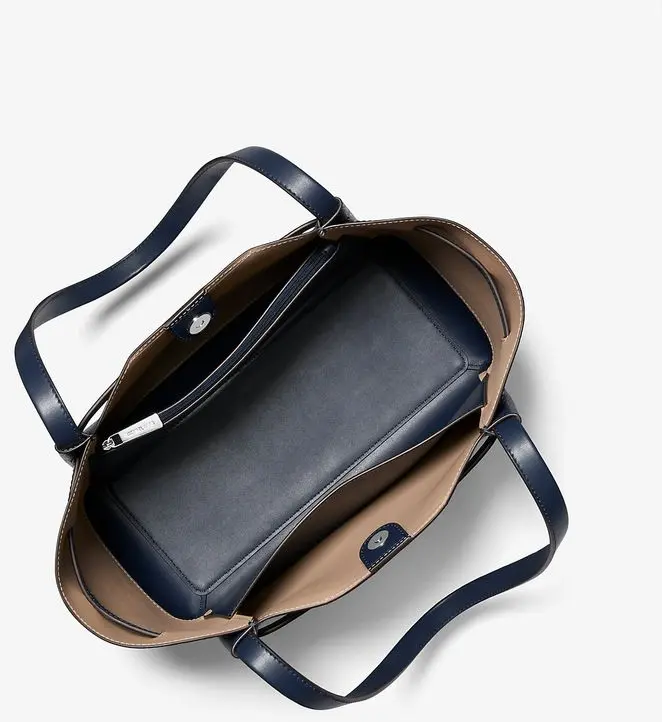 Tote Bag Michael Kors Moviy Charm Vositalar Tori