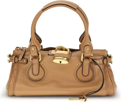 Shoulder Bag Chloe Brown Buffalo Leather