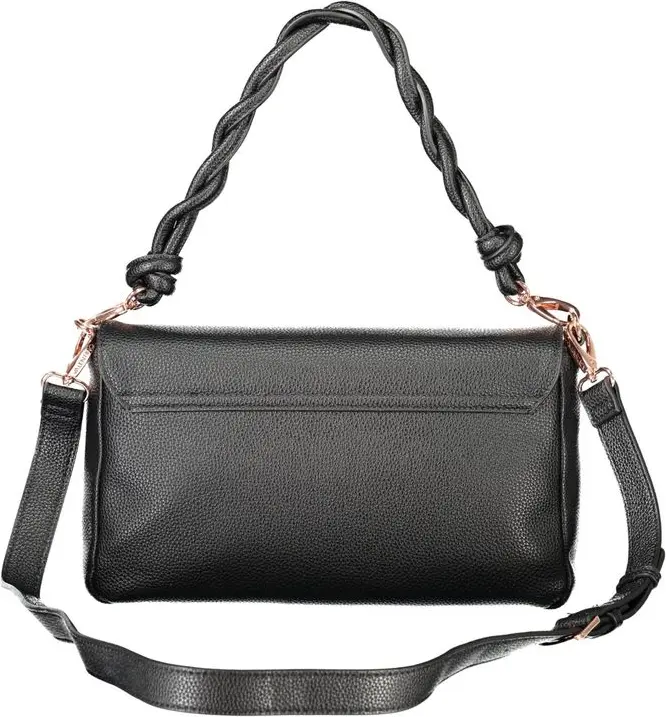 Handbag Valentino Black Polyethylene