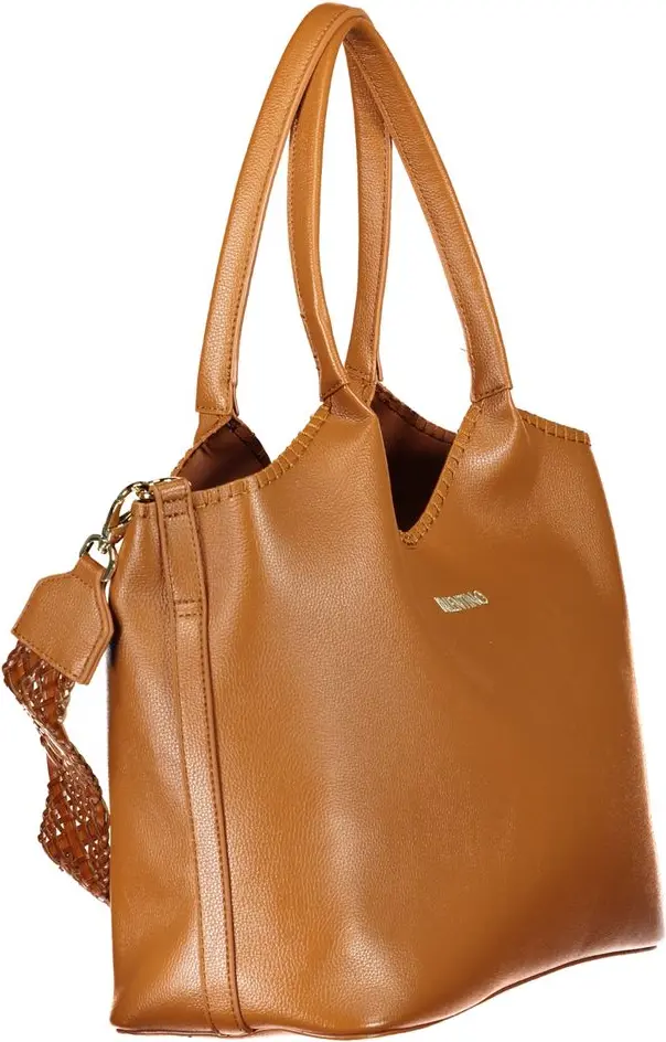Brown Polyethylene Handbag Valentino