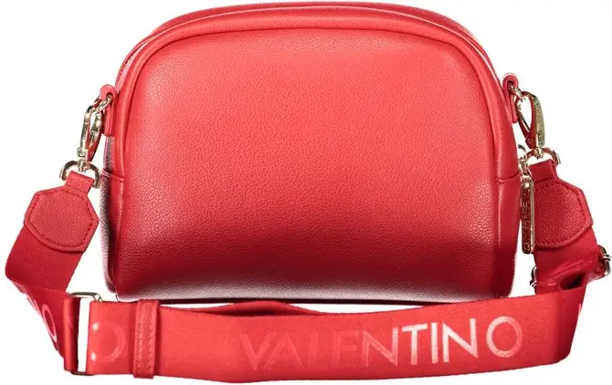 Red Polyethylene Handbag by Valentino