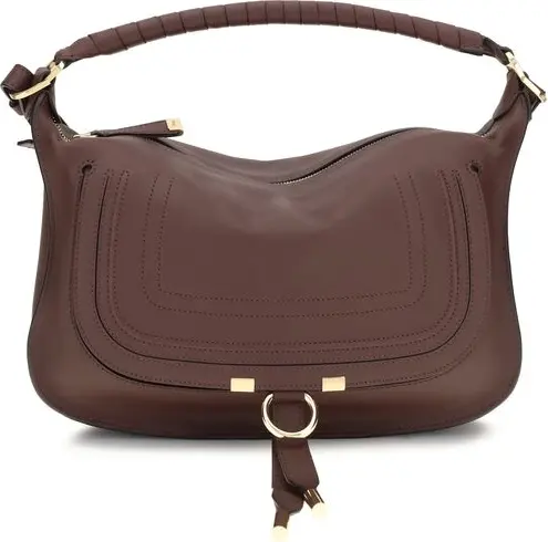 Shoulder Bag Chloe Bordeaux Calf Leather Bos Taurus