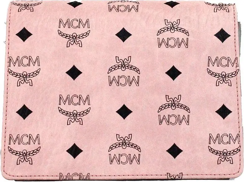 MCM Signature Patricia Charmli Zamshali Mini Sumkali Qulfli Crossbody Sumkasi