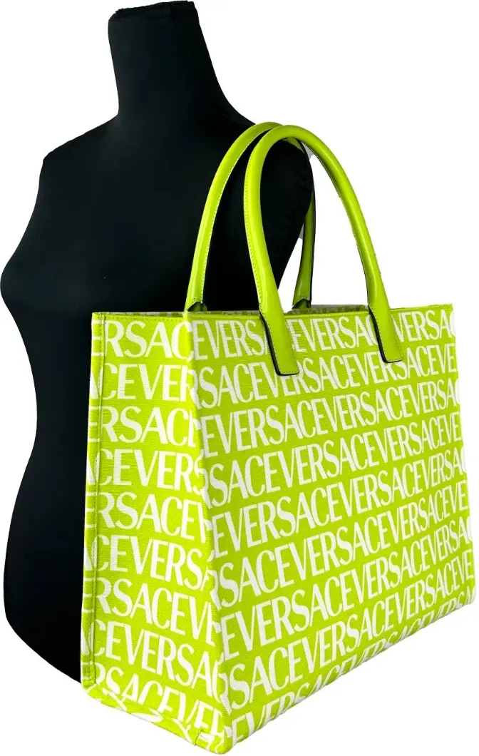 Versace Medusa Katta Kanvas Tote Xalta