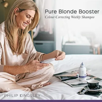 Philip Kingsley Pure Blonde Booster Rangi-To'g'rilaydigan Binafsha Shampun