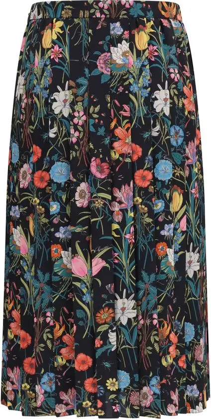 Midi Skirt Gucci Multicolor Silk