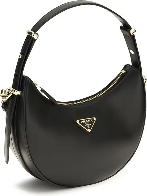 Bag Prada Black Calf Leather Bos Taurus Backet Bag