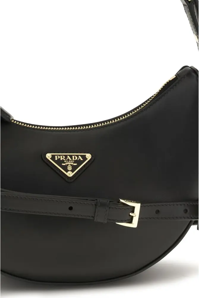 Bag Prada Black Calf Leather Bos Taurus Backet Bag