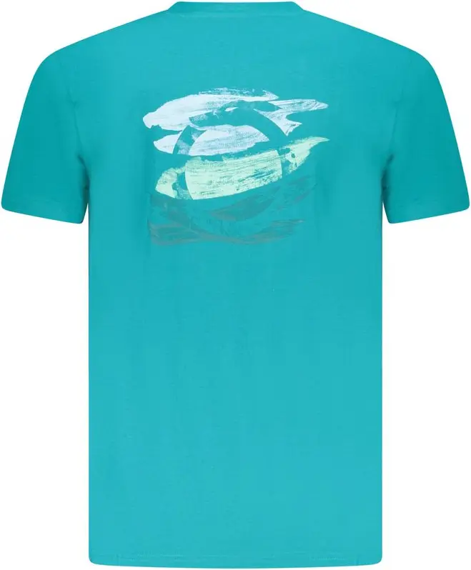 Azzurro paxtali futbolka Trussardi brendi