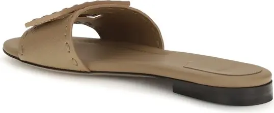 Sandals Fendi Bos Taurus Flat Sandals