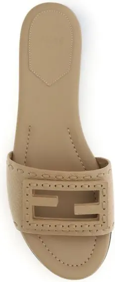 Sandals Fendi Bos Taurus Flat Sandals