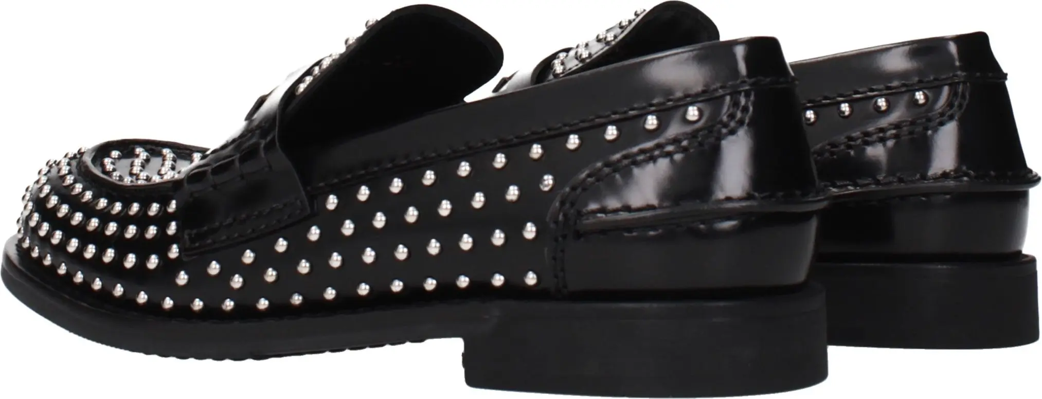 Лоферы Miu Miu Черная кожа