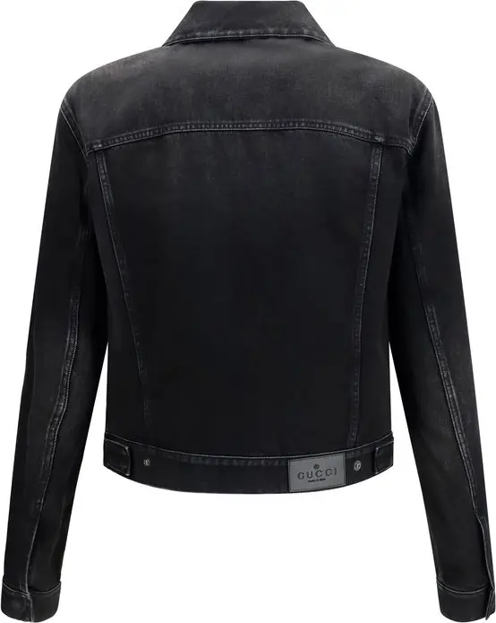 Gucci Moviy Paxta Denim Kiyimi