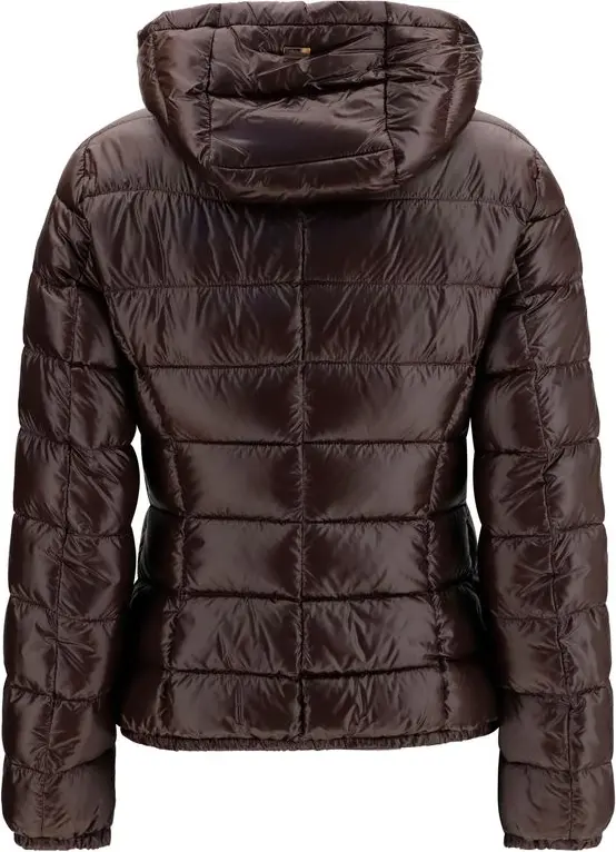 Jacket Brown Polyamide Full-Length Herno