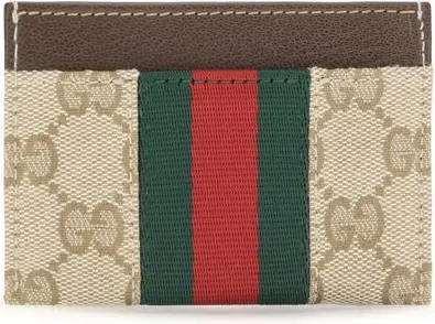 Wallet Gucci Beige Fabric