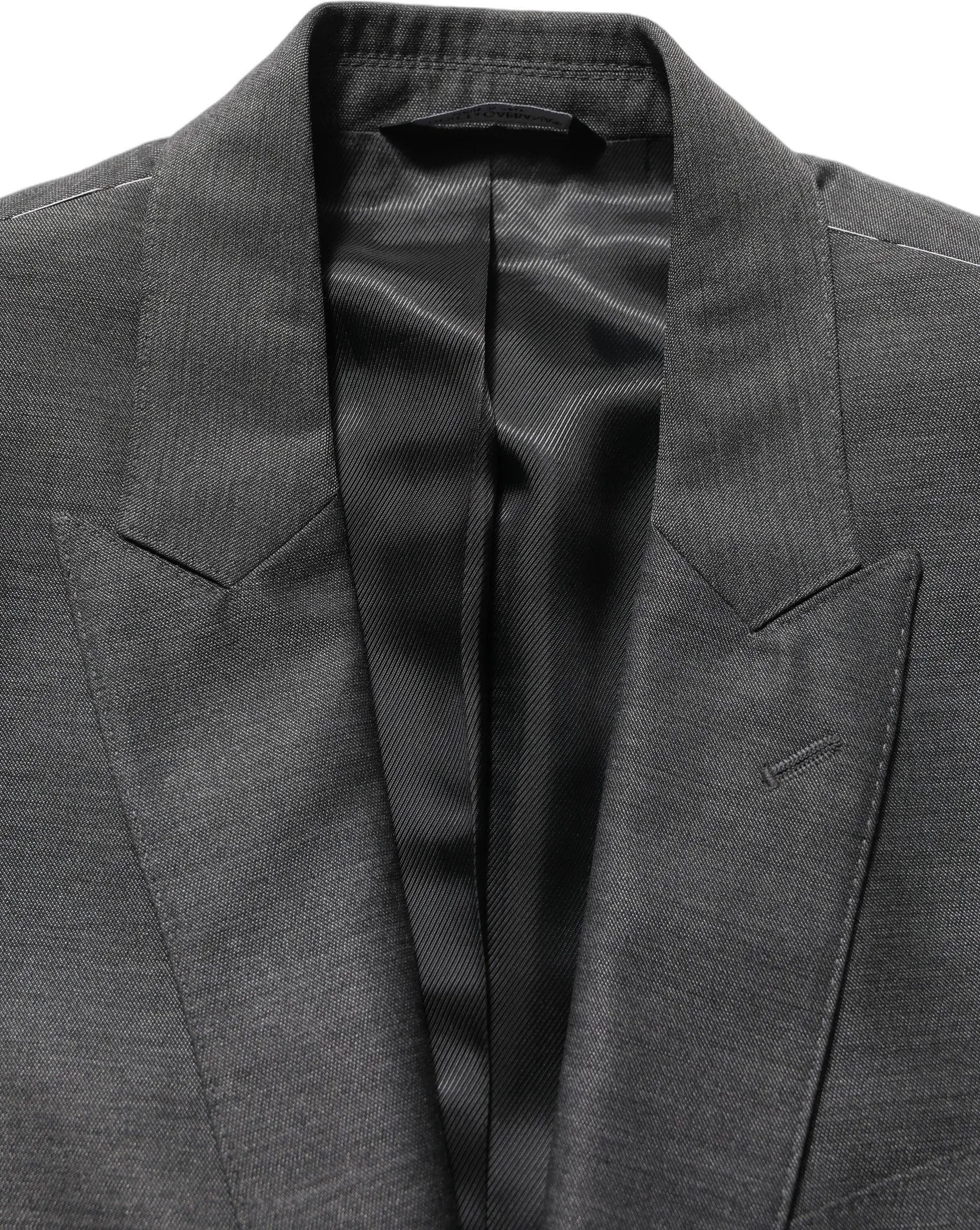 Smokings MARTINI Gray Dolce & Gabbana Slim Fit 3 Parçalı Kostyum