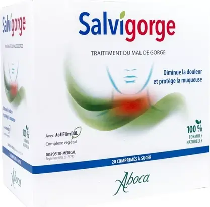 Таблетки от боли в горле Salvagorge