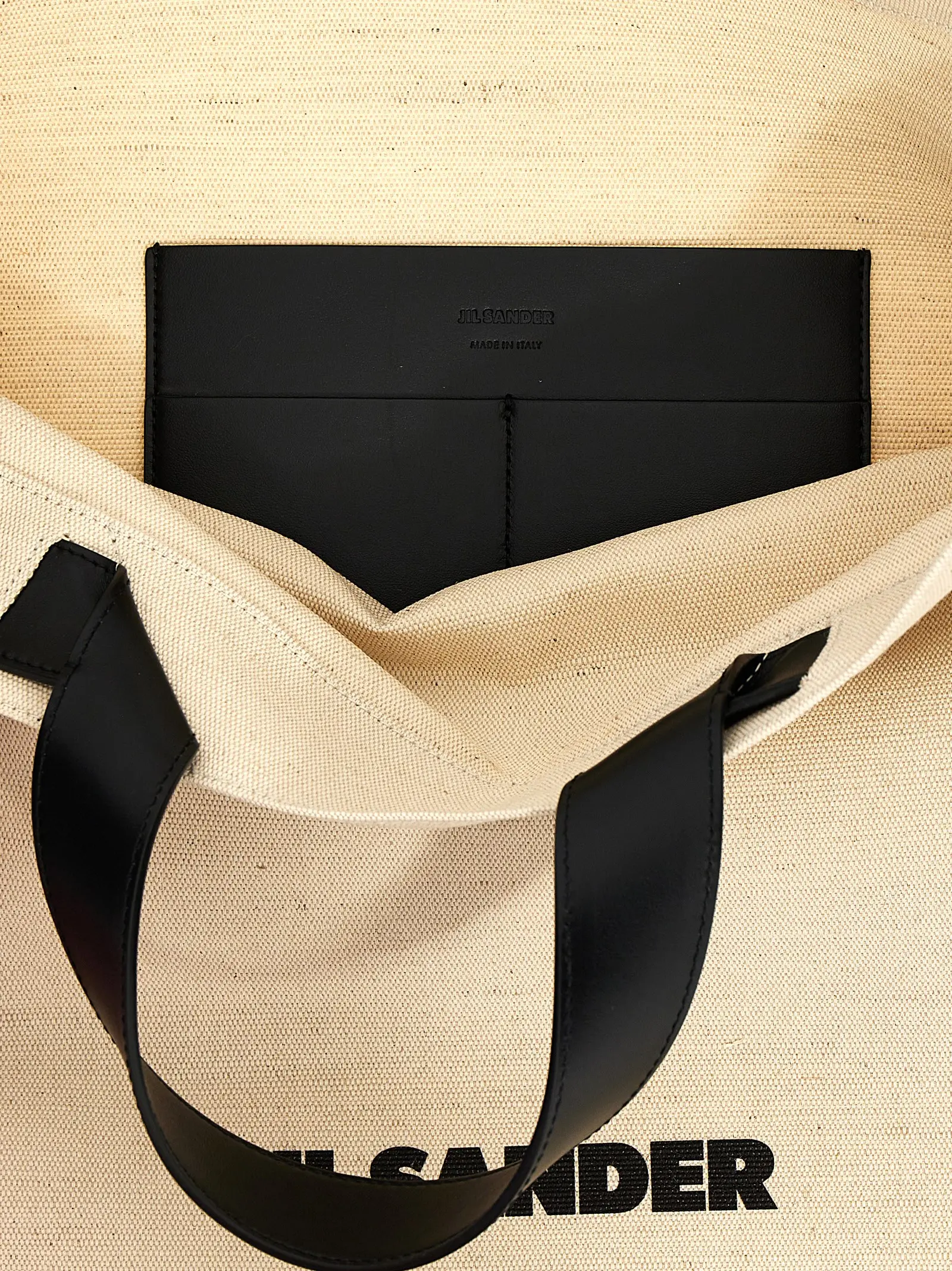 Tote Bag Jil Sander Border Book Tote Square