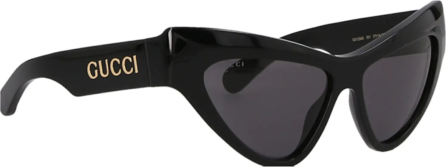 Gucci Black Acetate Sunglasses