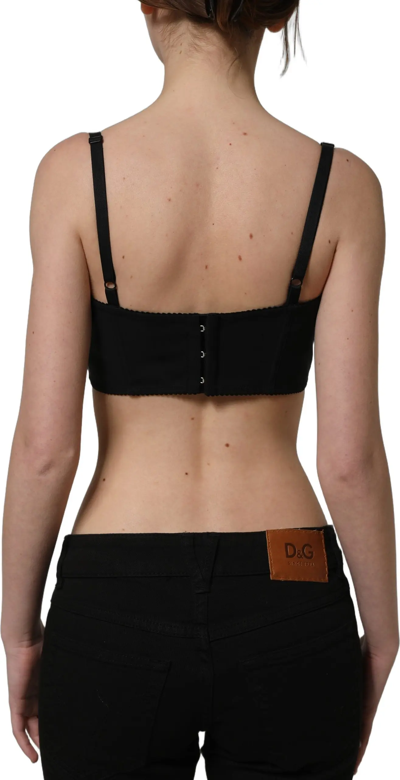 Cropped Bustier Tank Top Dolce & Gabbana