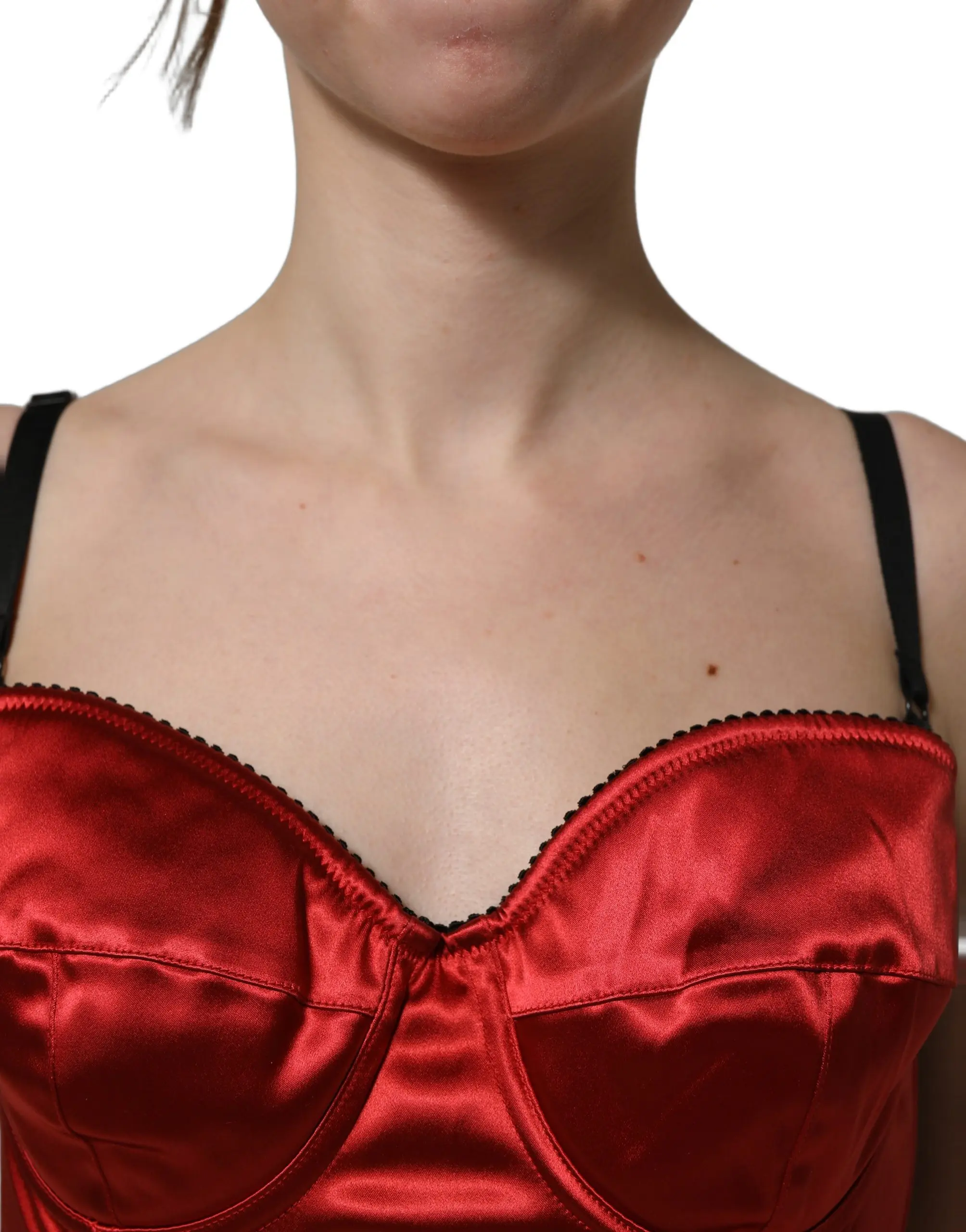 Cropped Bustier Tank Top Dolce & Gabbana