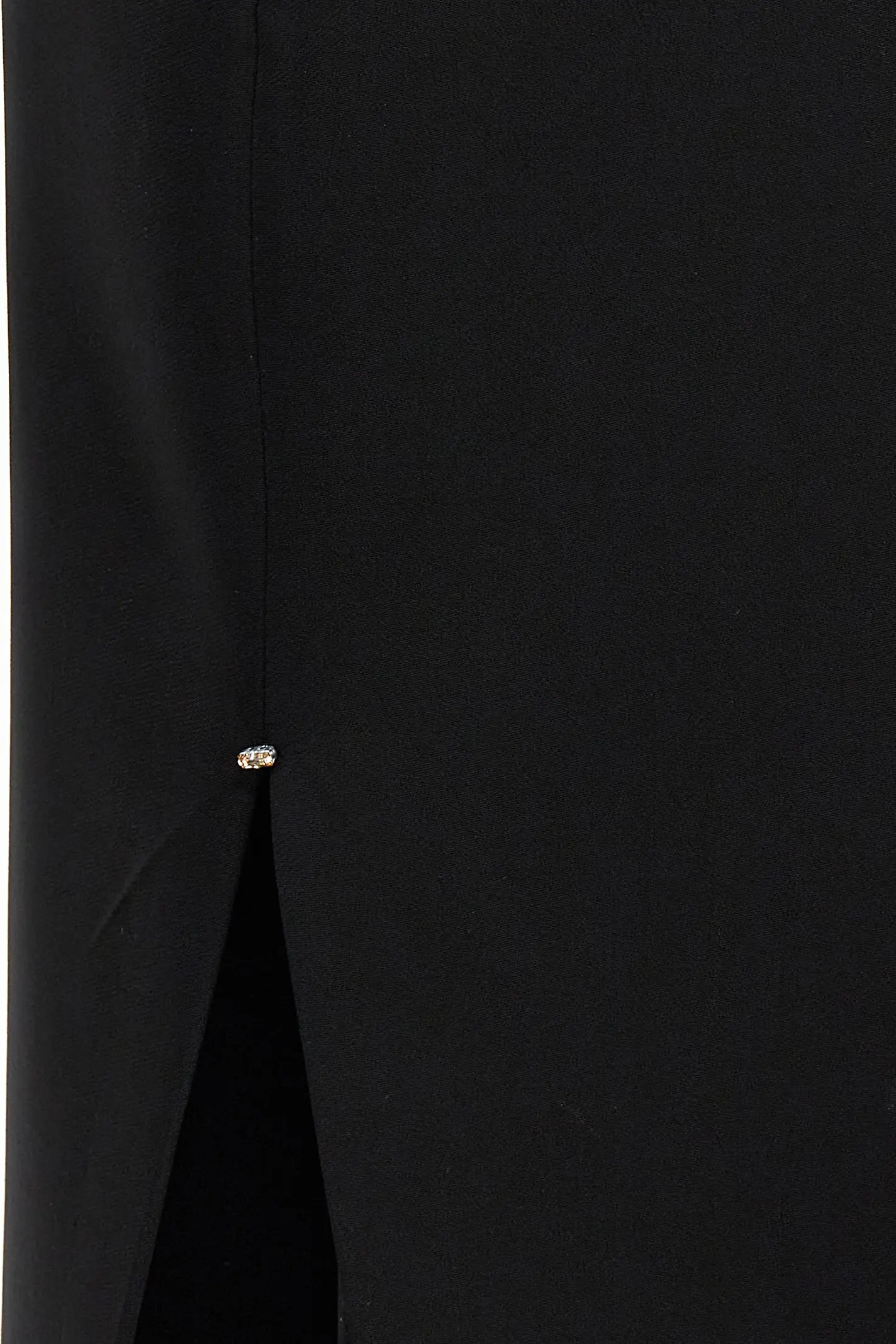 Long Skirt Sportmax Black Viscose