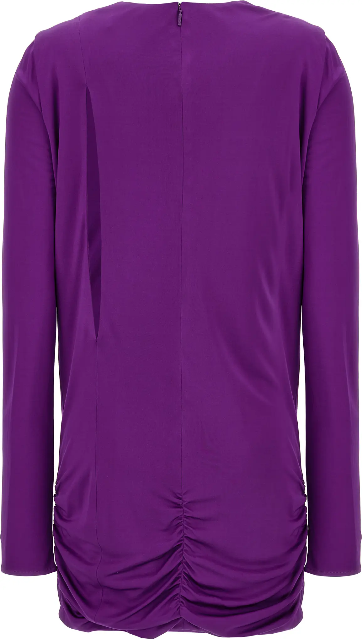 Dress Versace Purple Viscose Short Dress