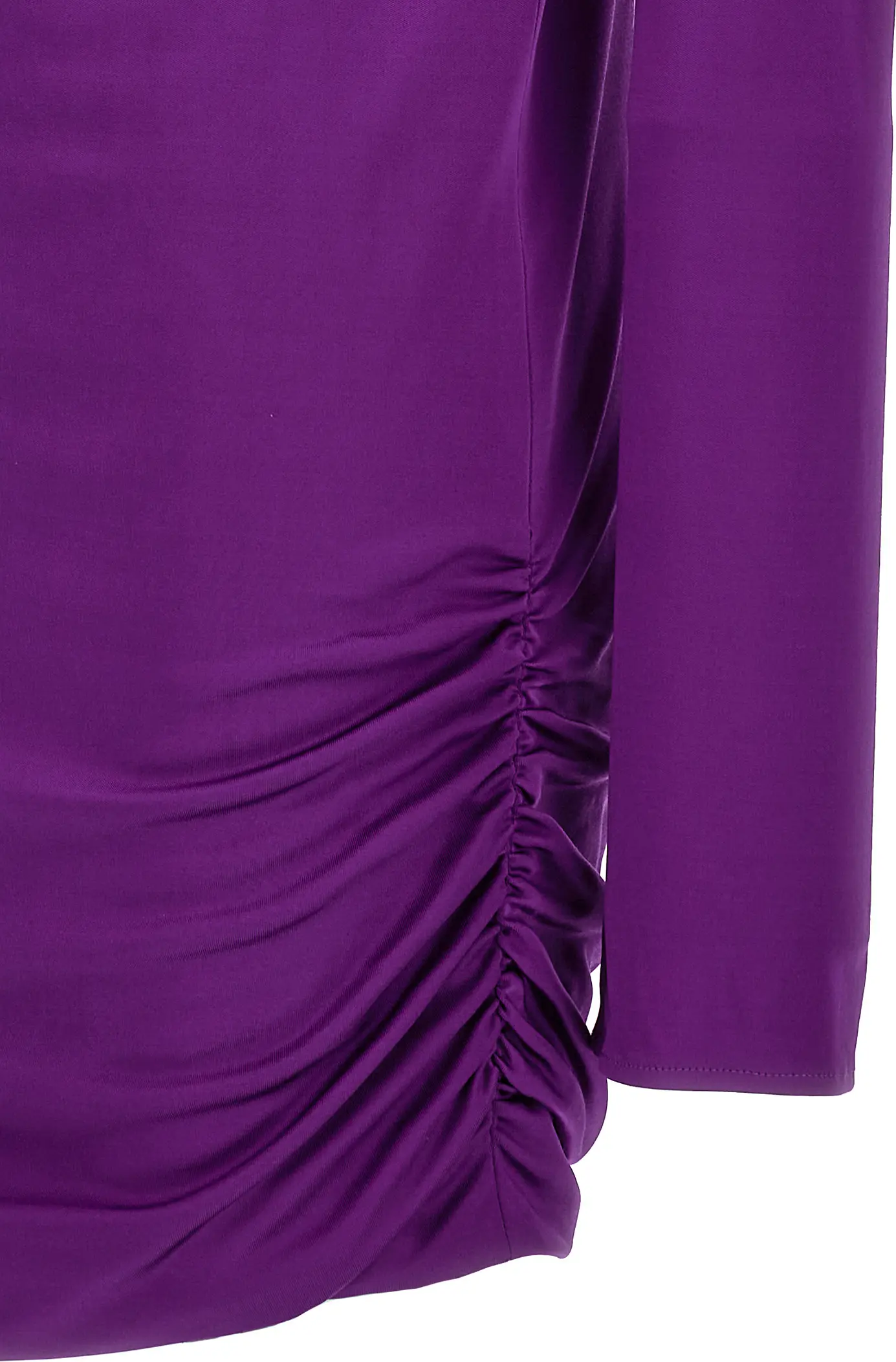 Dress Versace Purple Viscose Short Dress