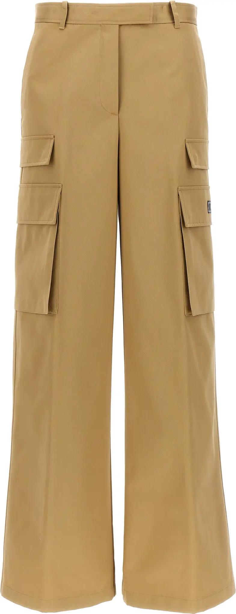 Pants Versace Beige Cotton Cargo