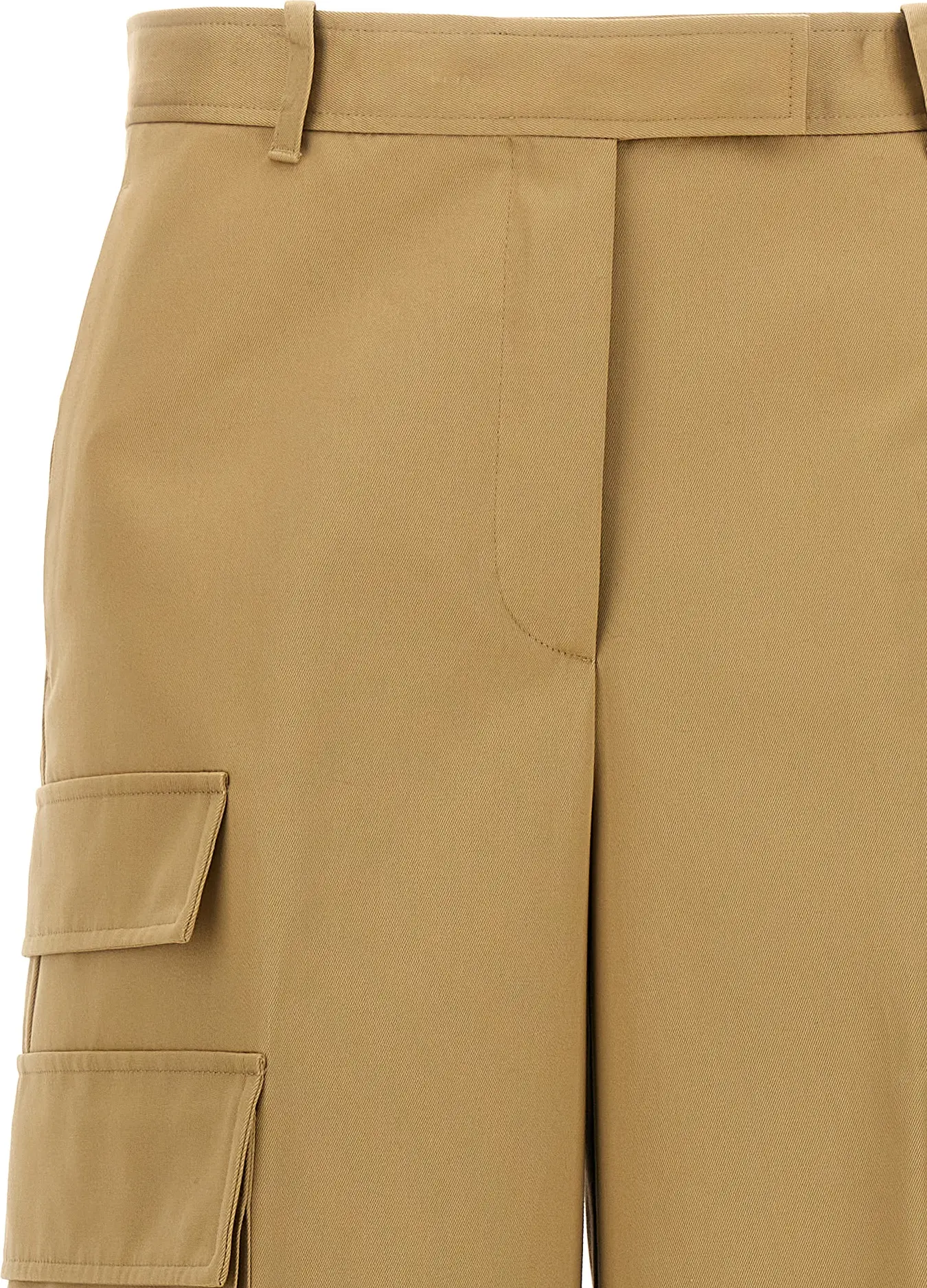 Versace Beige Paxta Kargo Shim