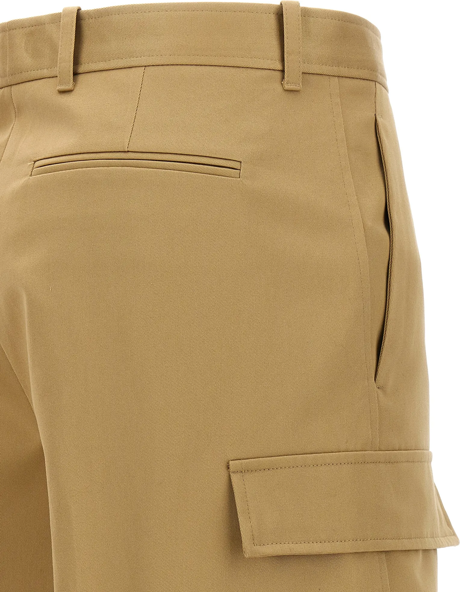 Versace Beige Paxta Kargo Shim