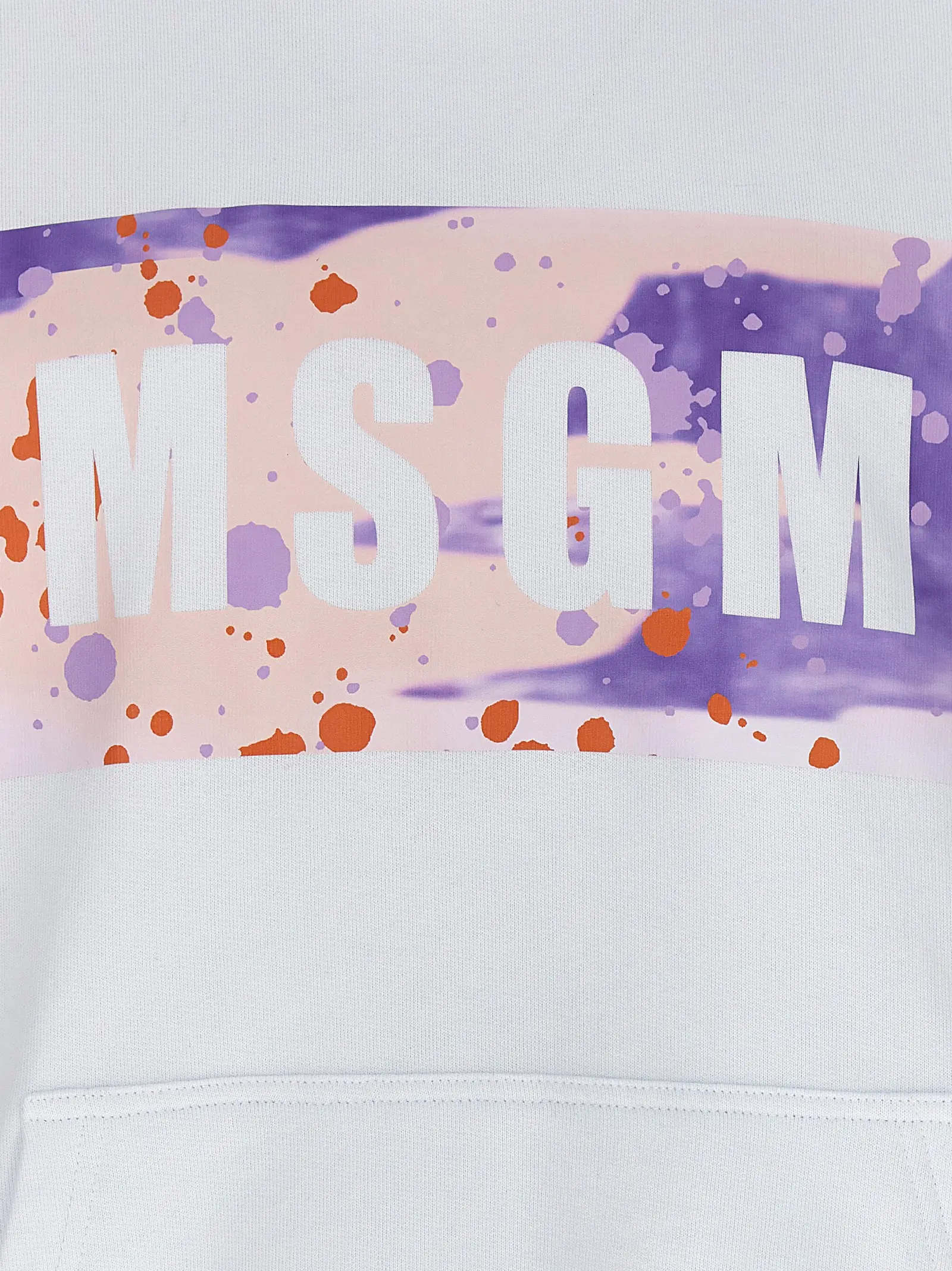 MSGM Oq Paxta Bluzkasi