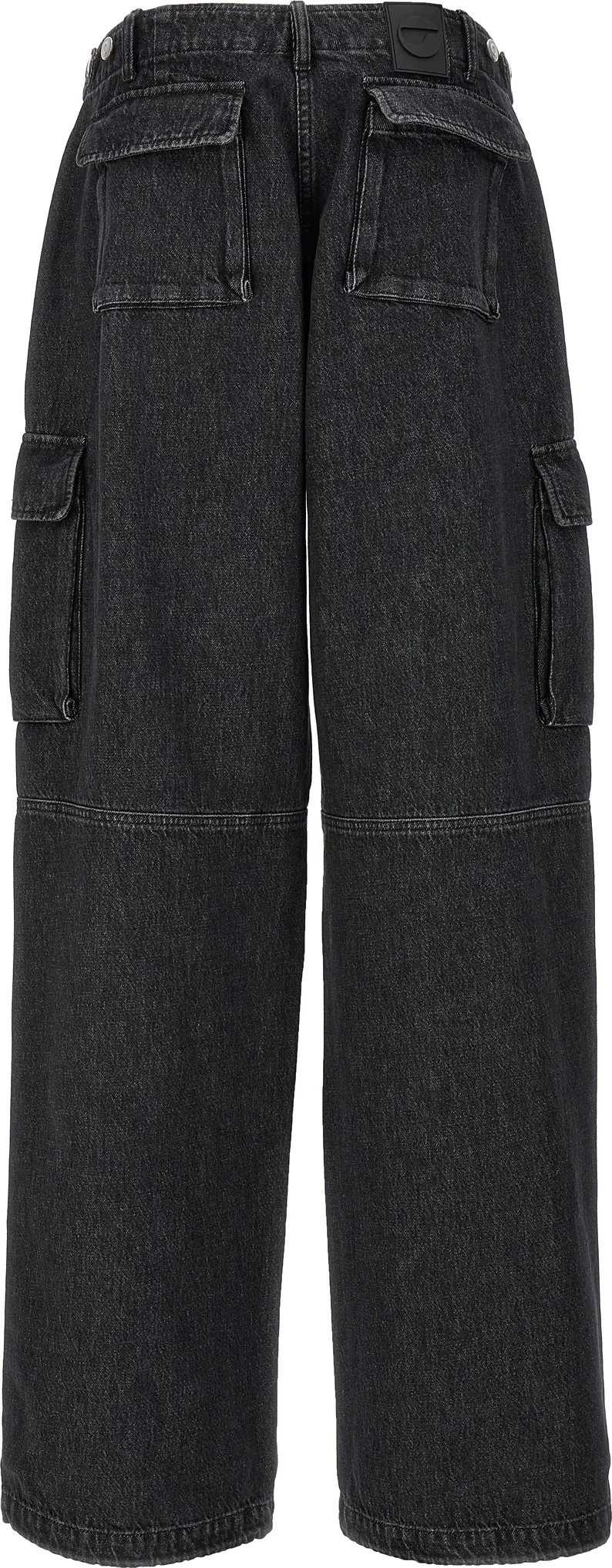 Jeans Coperni Black Cotton