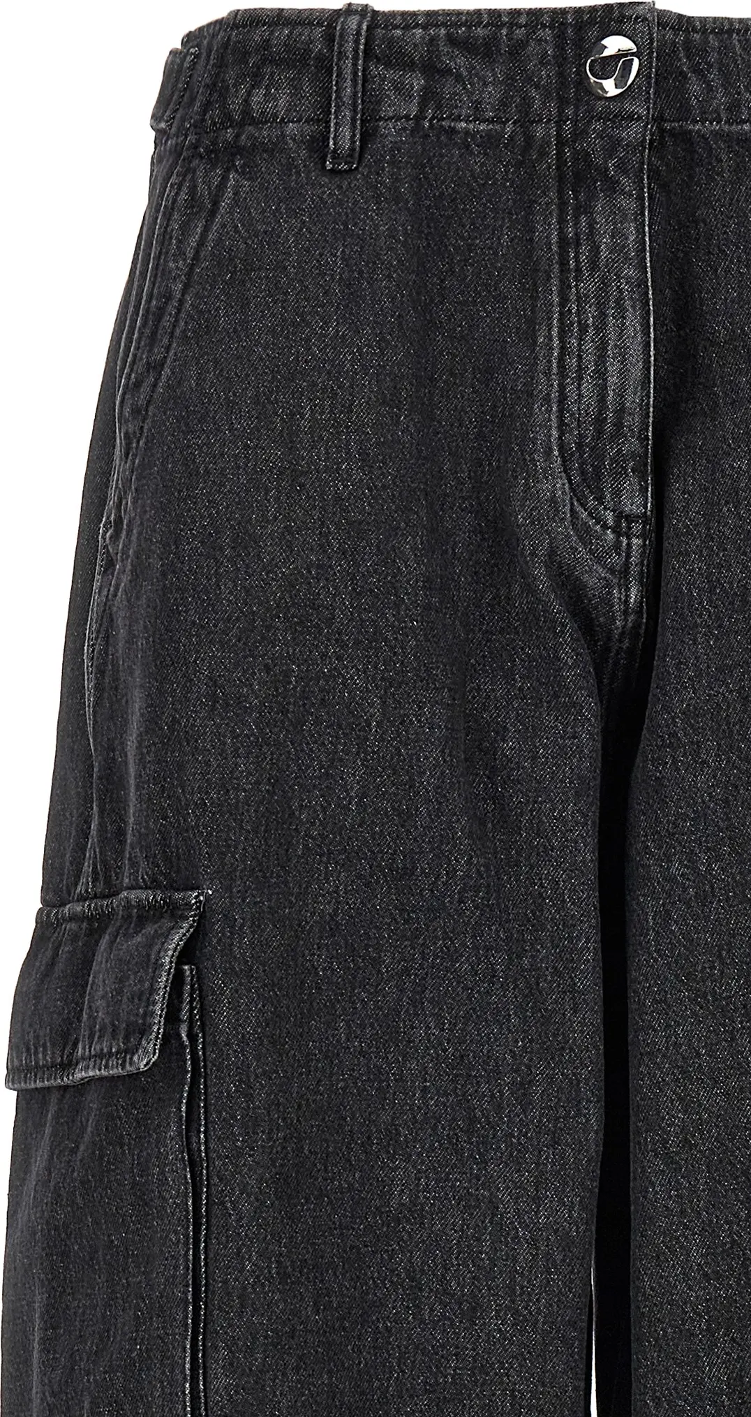Jeans Coperni Black Cotton