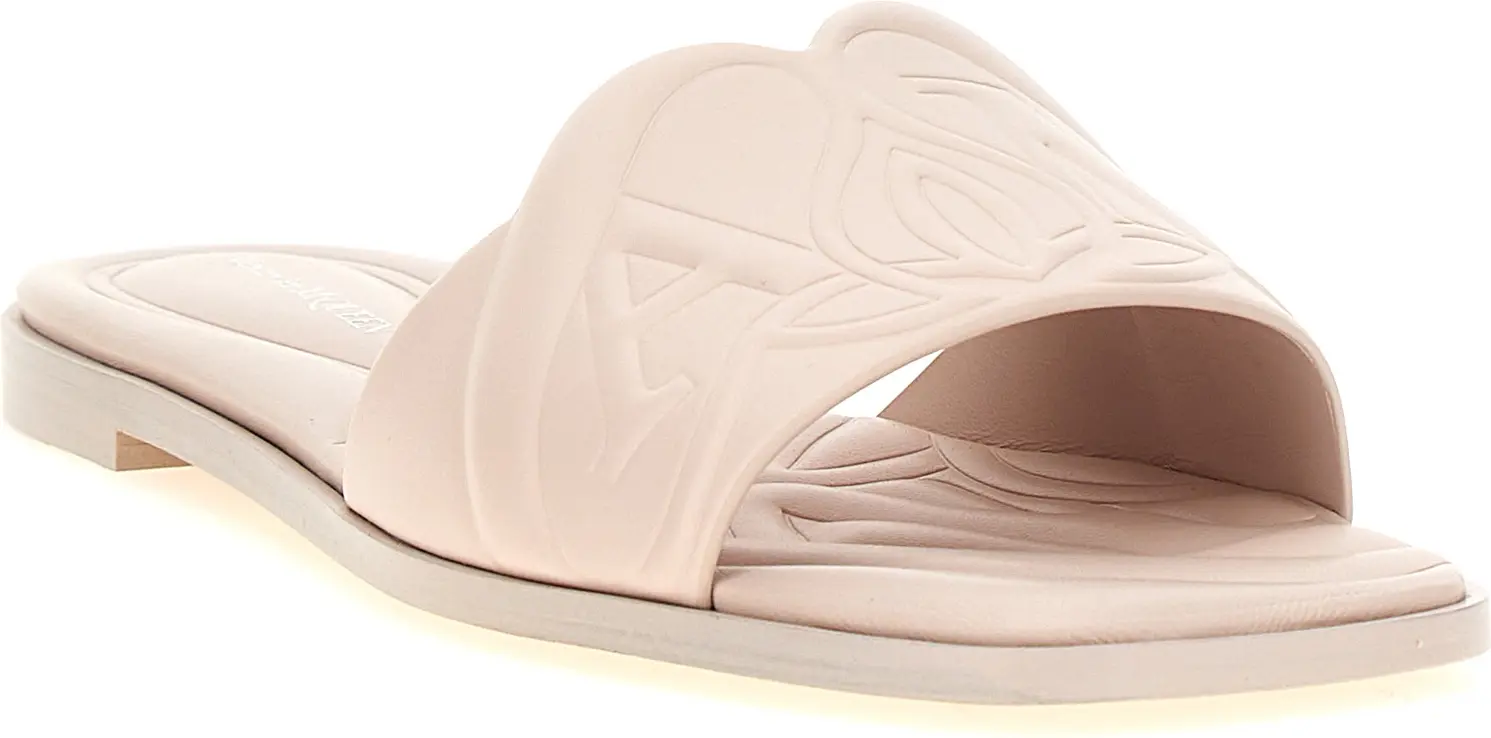 Calfskin Slides Alexander McQueen