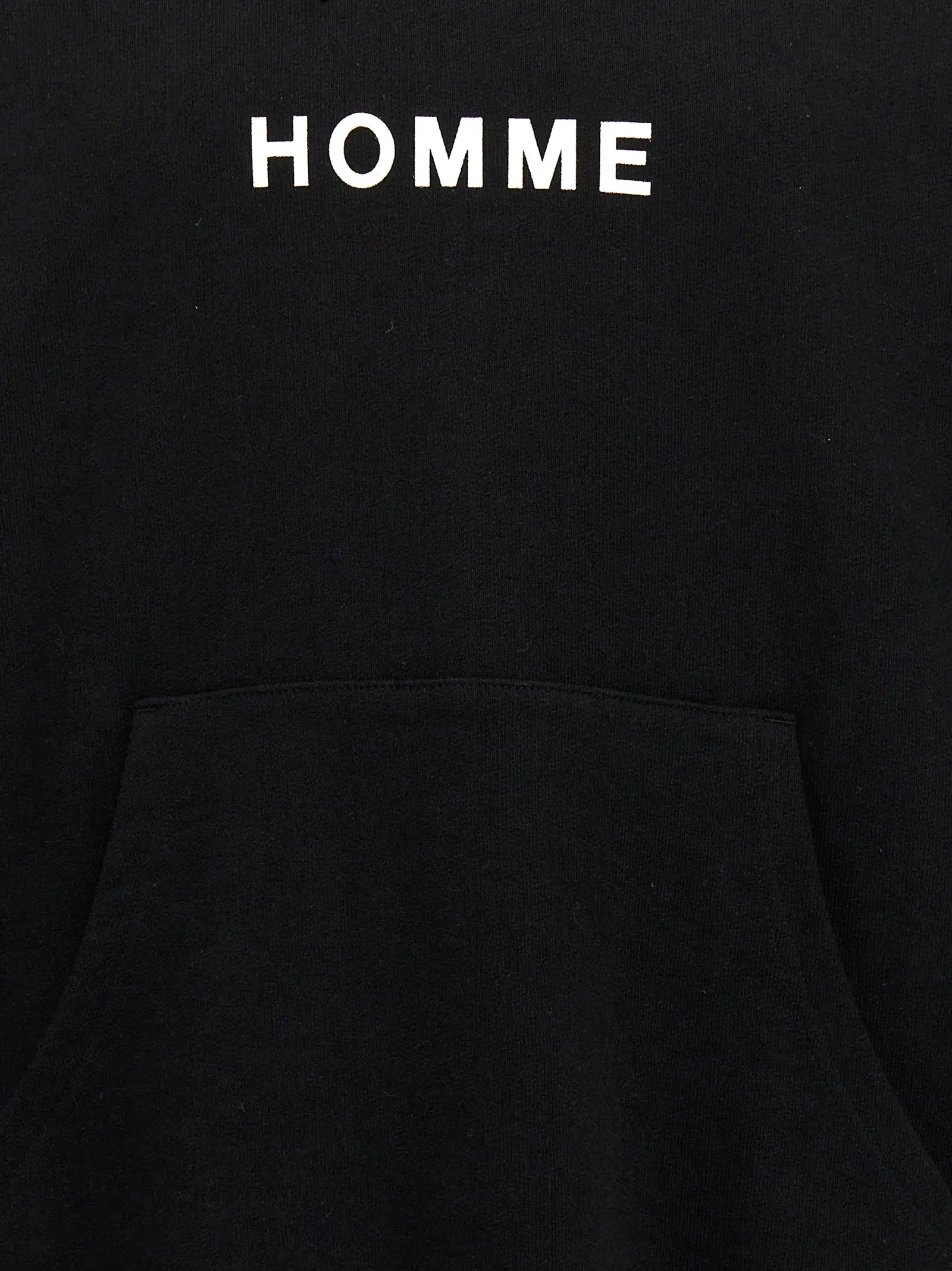 Свитшот Comme Des Garcons Черный хлопковый свитшот