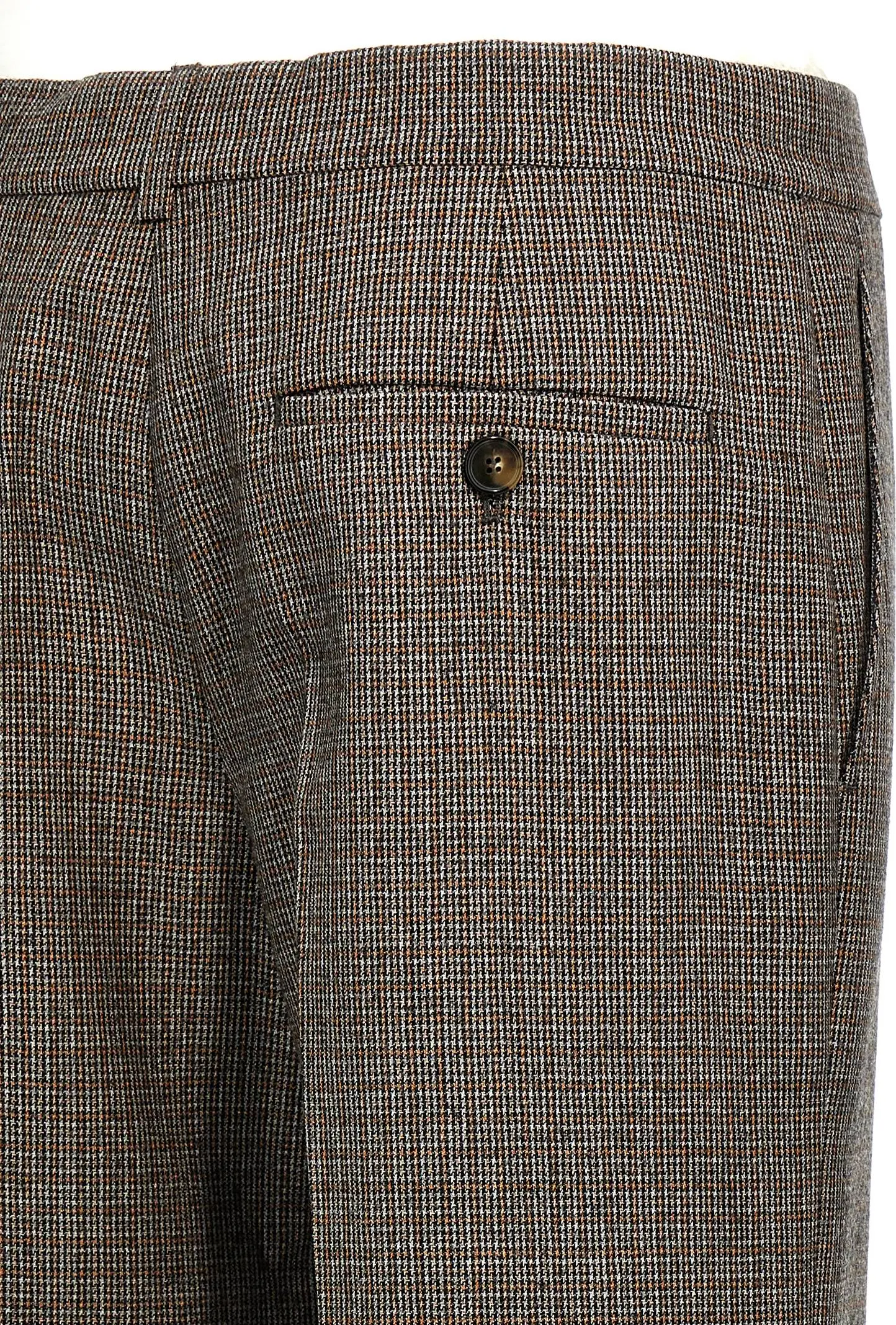 Gray Wool Flared Pants Stella McCartney