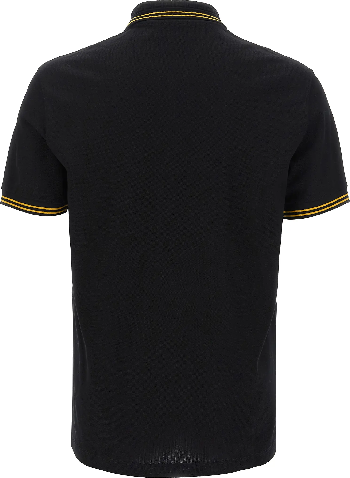 Polo Shirt Versace Black Cotton