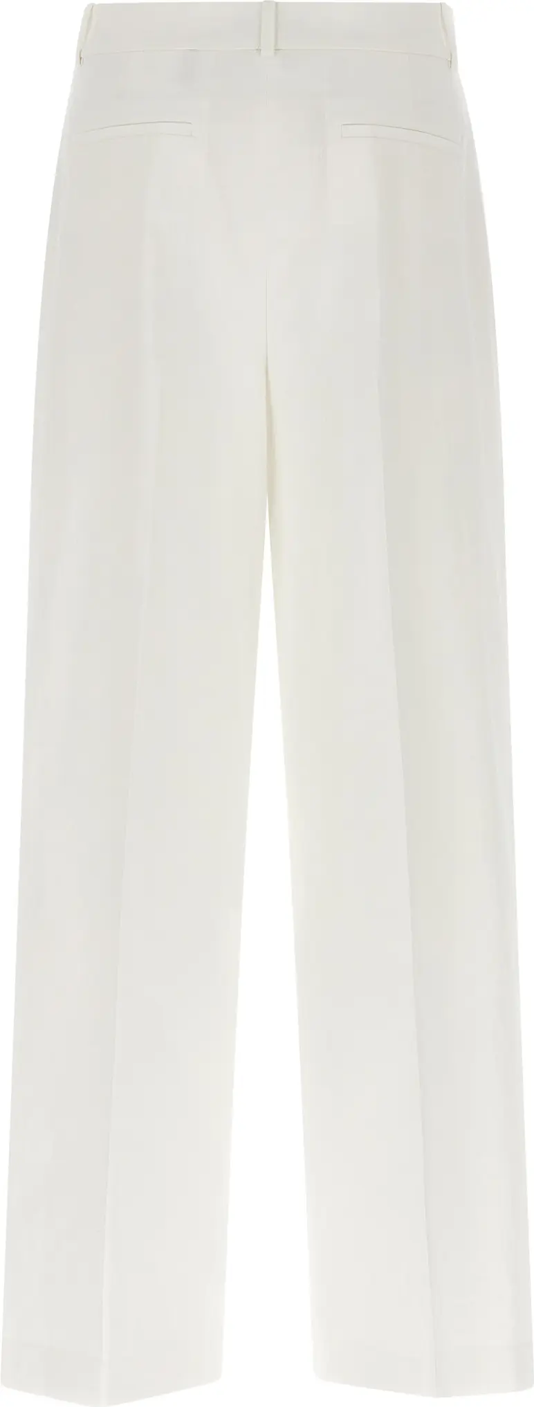 Pants Theory White Linen Casual Pants