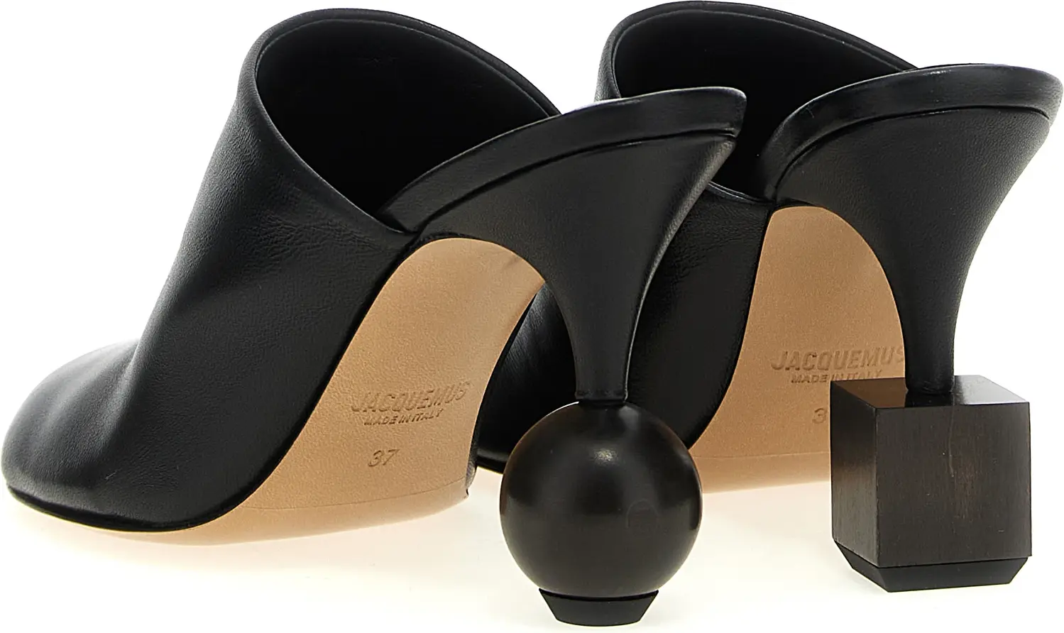 Босоножки на высоком каблуке Jacquemus Les Mules Bisou