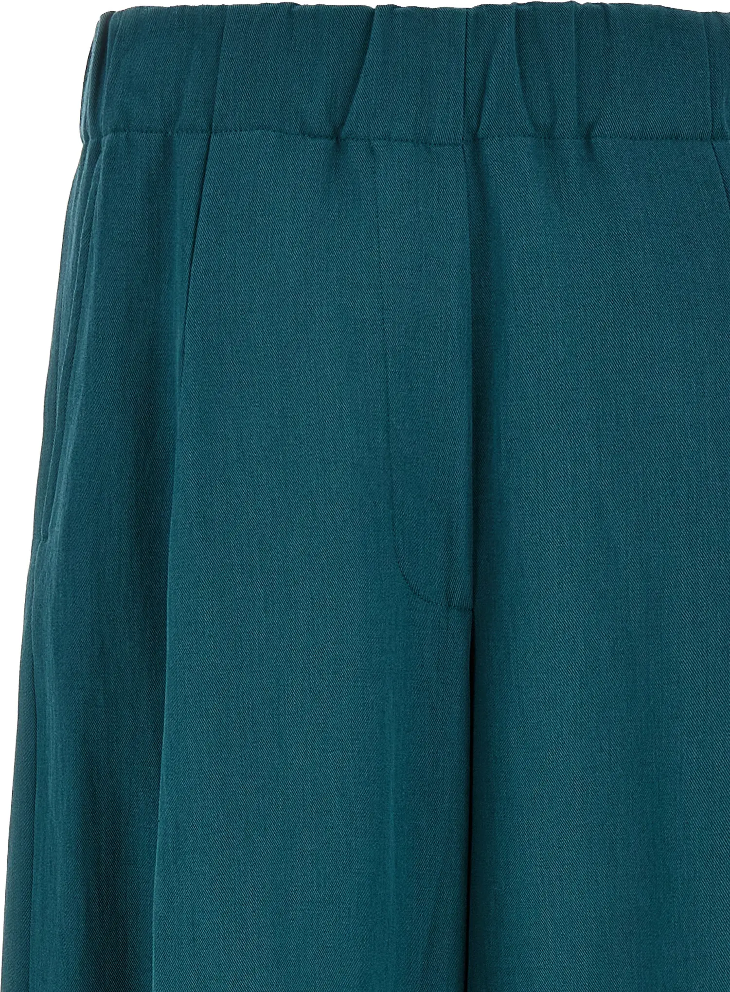 Штаны Dries Van Noten Двухцветные Шерстяные Повседневные