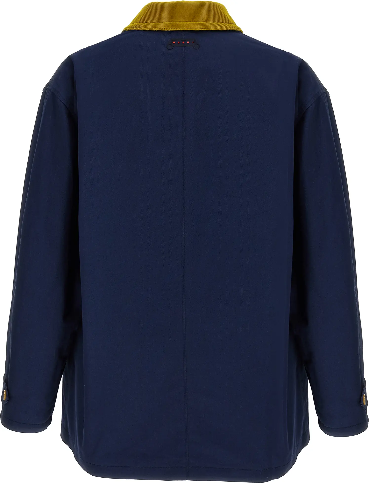 Parka Marni Blue Cotton