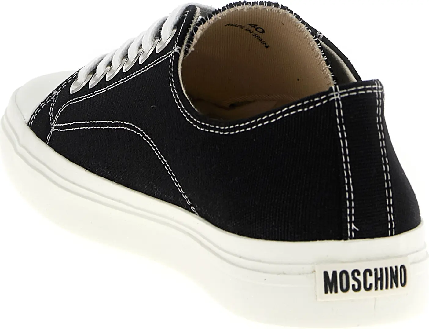Sneakers Moschino Bicolor Cotton