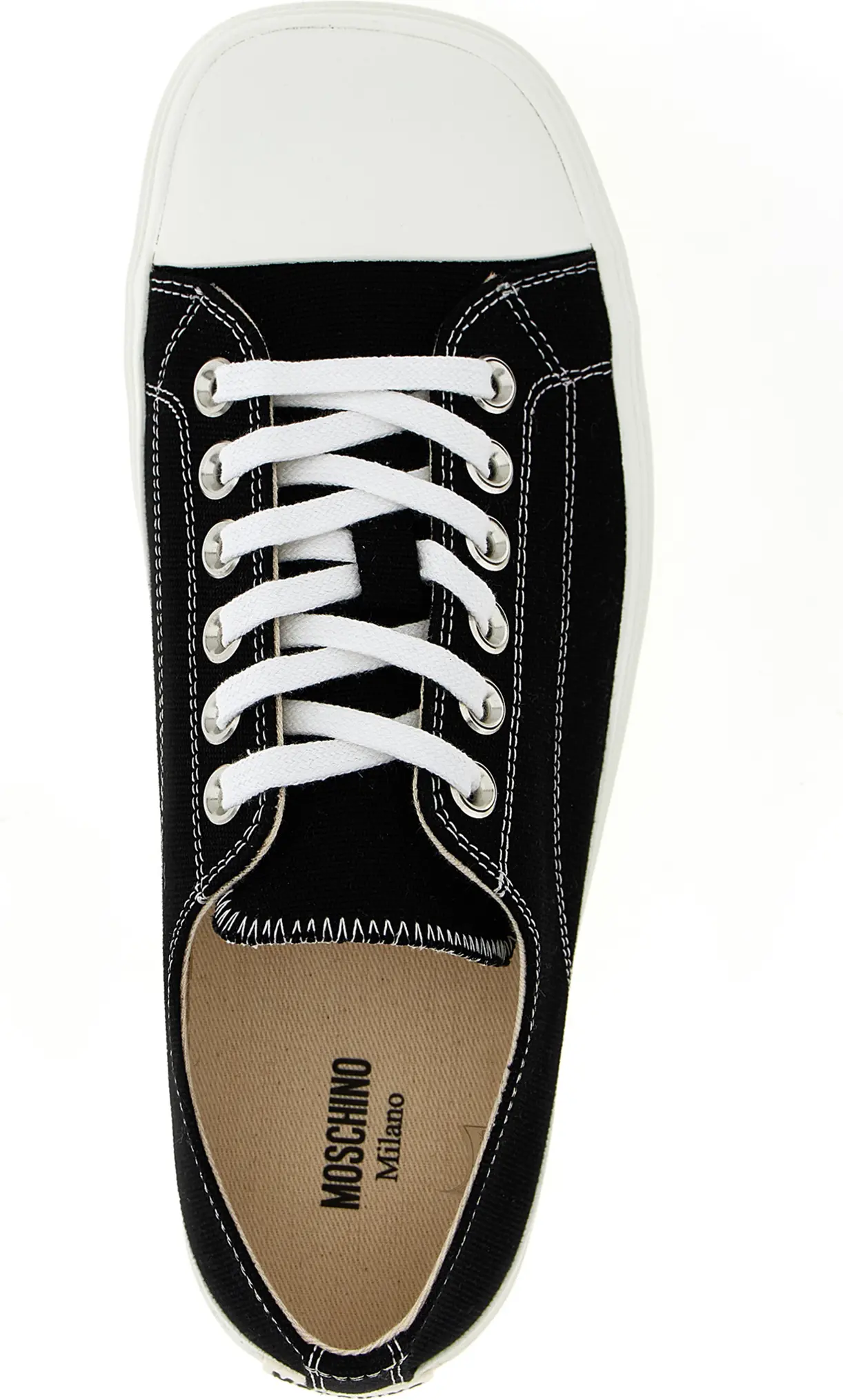 Sneakers Moschino Bicolor Cotton