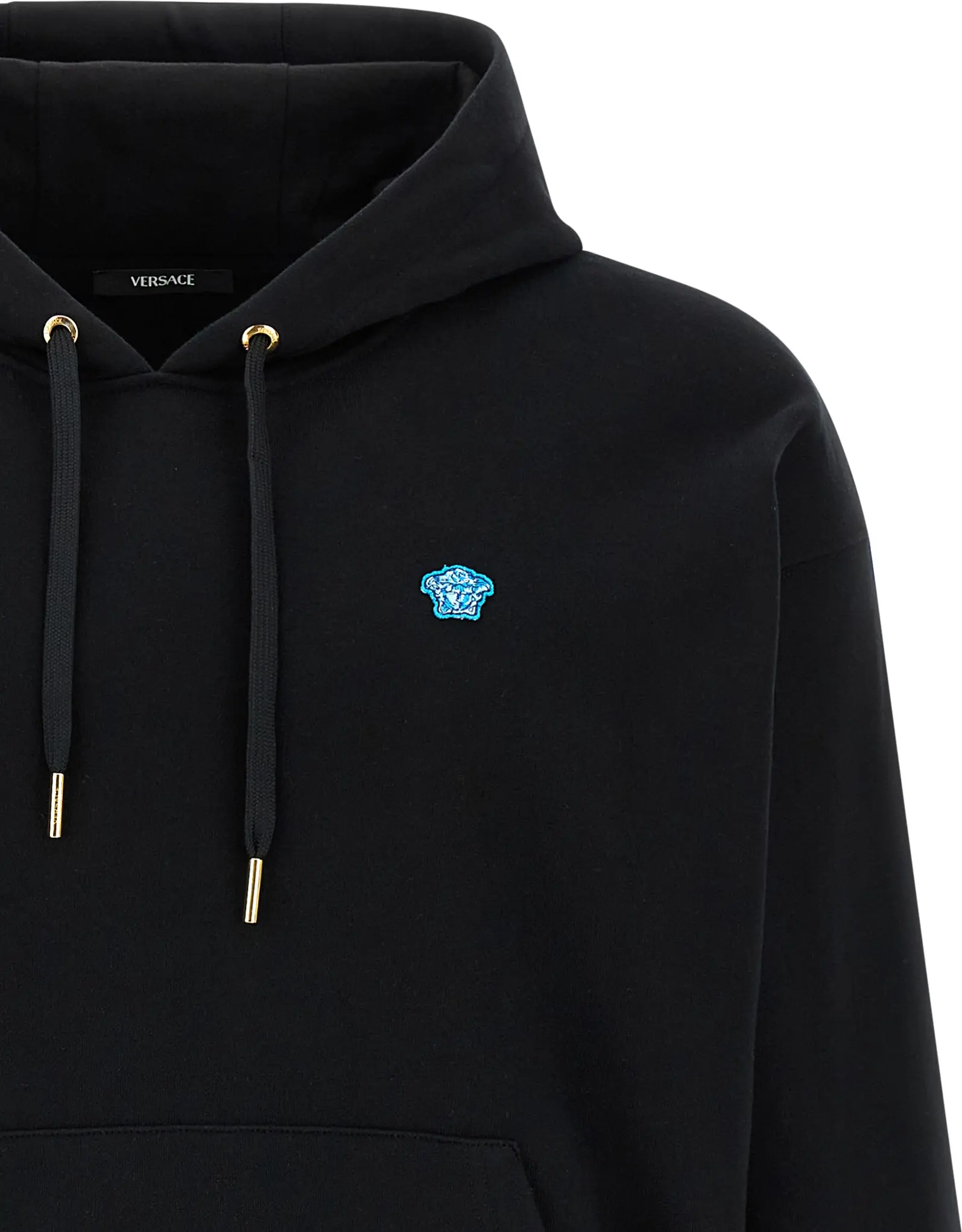 Sweatshirt Versace Black Cotton Sweatshirt