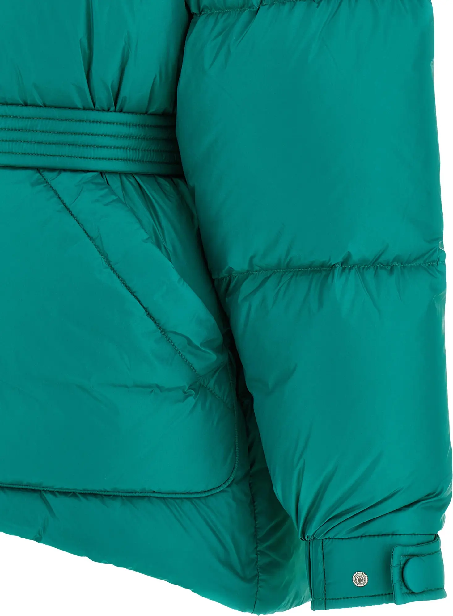 Bicolor Nylon Full-Length Jacket Ienki Ienki