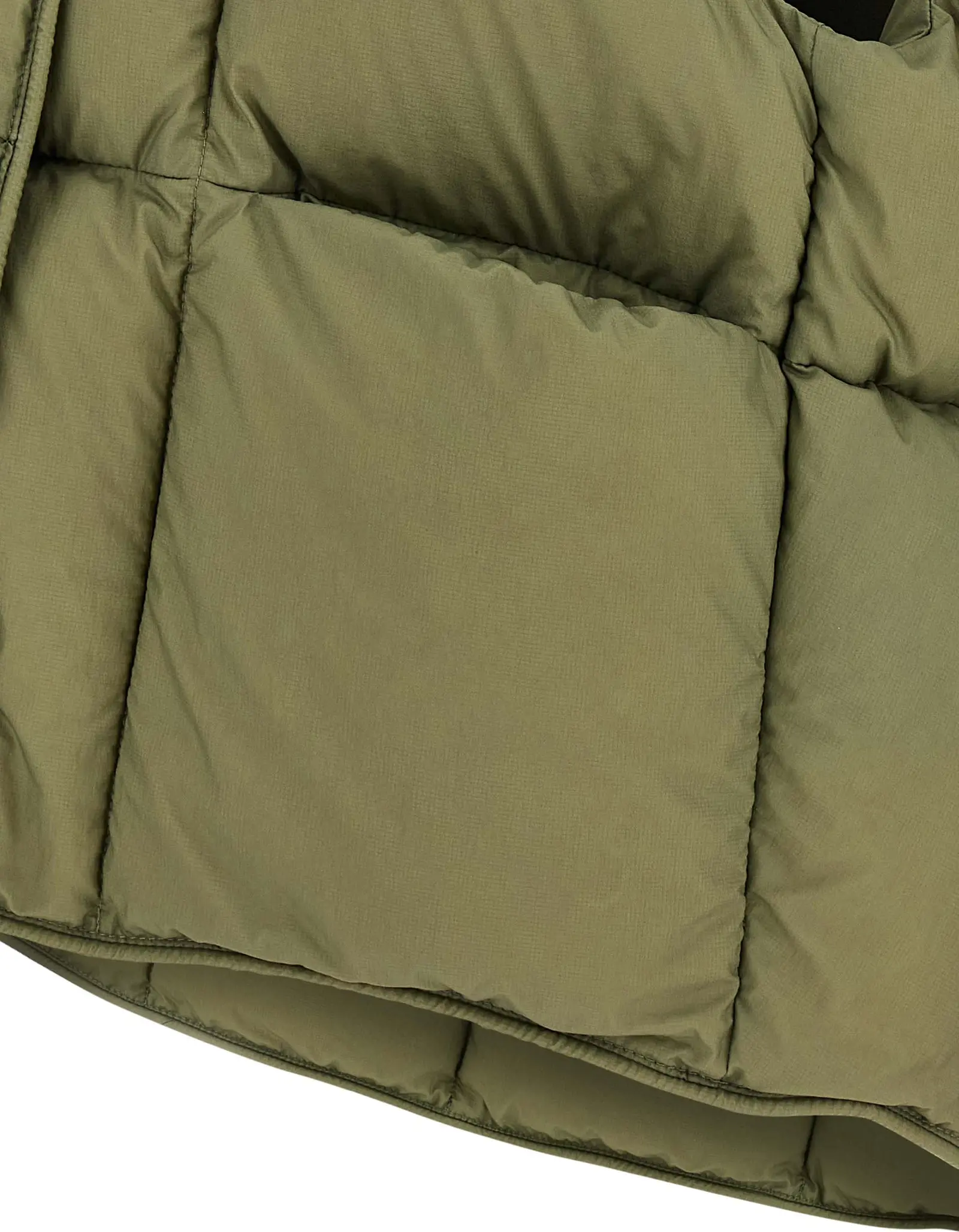 Bicolor Nylon Sleeveless Jacket Ienki Ienki