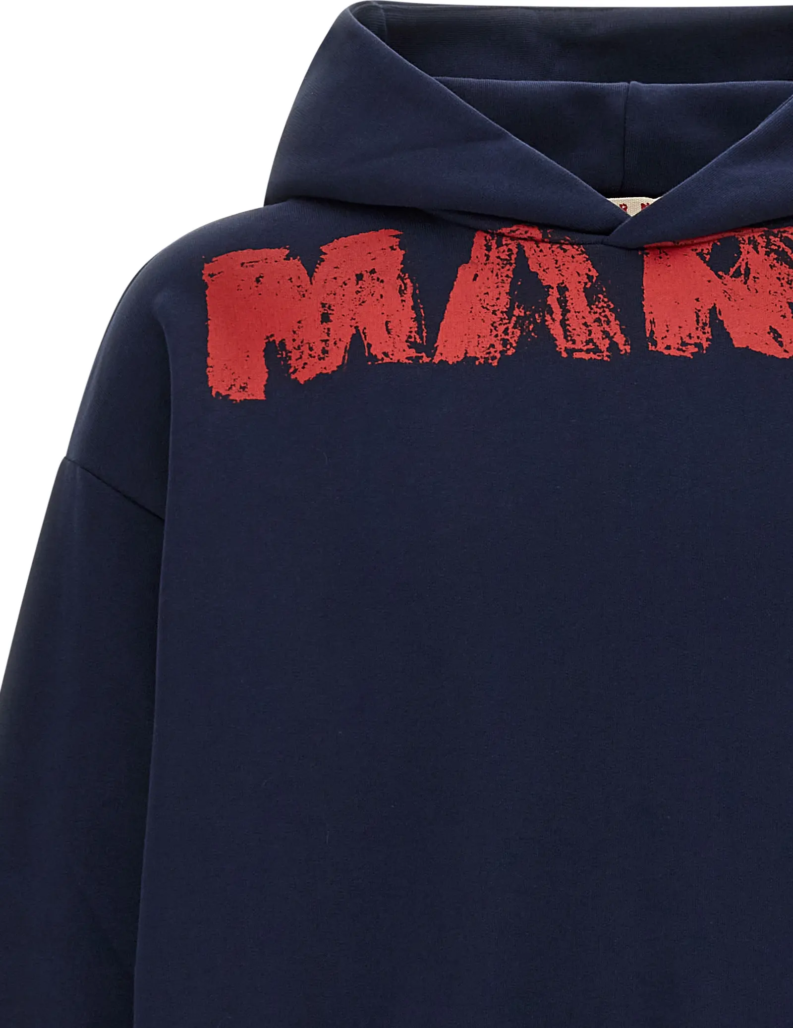 Синяя хлопковая толстовка Marni