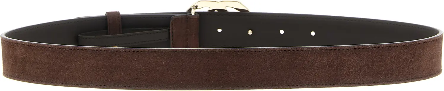 Belt Gucci Brown Calfskin Regular Belt