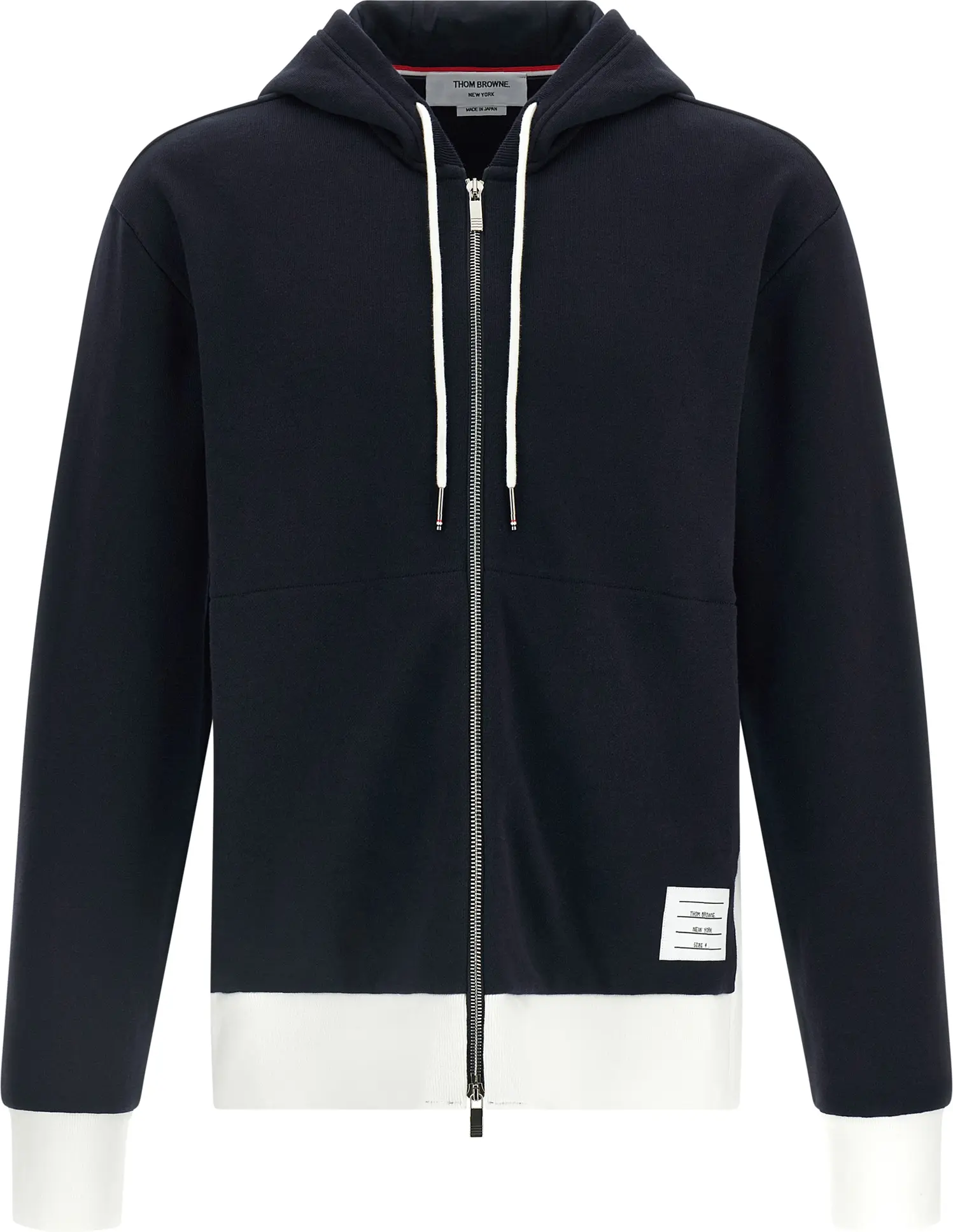 Blue Cotton Sweatshirt Thom Browne